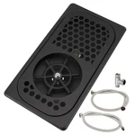 Dibtsa Stainless Steel Pitcher Rinser Glass Cup Washer Matte Black 12.8X6.9X1.06. Fixed Price $90.99.