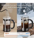 French Press Coffee Maker 34 Ounce 1 Liter, Borosilicate Glass Stainless Stee.... Fixed Price $19.99.