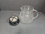 Cuisinart DCB-10 Cold Brew Coffee Maker Replacement Carafe With Lid & Filter. Fixed Price $21.96.