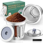 Ctianwxy Reusable Cups Coffee Pods For Keurig 1.0,STAINLESS Steel 2, Sliver. Fixed Price $14.69.