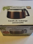 One All By Medelco 5-CUP Universal Replacement Coffee Carafe Model GL204. Fixed Price $14.95.