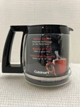 New Cuisinart Coffee Carafe Replacement 14 Cups Model PG-32503. Fixed Price $28.00.