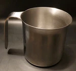 Breville Espresso Coffee Stainless 22 Oz Milk Frothing Steaming Jug Pitcher. Fixed Price $22.00.