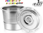 Casabrews Reusable Cups Coffee Pods For Keurig Universal Stainless Steel. Fixed Price $10.55.