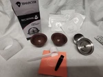 Stainless Steel Reusable Coffee Capsule Refillable Pod 70ML For Nespresso Vertou. Fixed Price $18.00.
