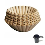Goldtone Unbleached Paper Coffee Basket Filters 100 Pack + Scoop. Fixed Price $8.99.