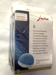 Lot 3 Packs Jura 2 Cleaning Tablets Cleans & Protects 6 Each (18). Fixed Price $26.95.