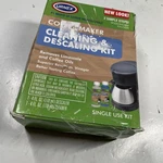 Urnex Coffee Maker Cleaner And Descaler Kit - 2 Single Use Bottles New. Fixed Price $14.99.