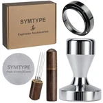 Symtype Espresso Accessories Kit: 51MM Tamper, Wdt Tool, Dosing Funnel, Puck. Fixed Price $50.34.