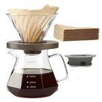Lalord Pour Over Coffee Maker, 20 Oz Borosilicate Glass Carafe 600ML, Clear. Fixed Price $35.94.