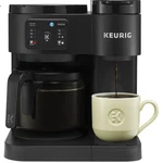 Keurig Duo Essentials Pod Coffee Maker Hot & Iced Single Serve - Black. Fixed Price $104.99.