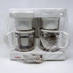 Salton DS-16 Double Carafe Split Decision Coffee Brewer Machine Nwob New Vintage. Fixed Price $80.00.