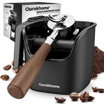 Ourokhome Espresso Knock Box Stainless Steel Coffee Ground Tool Removable Bar. Fixed Price $44.98.