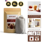No Mess Cold Coffee Filters - 100 Count Disposable Fine Mesh Brewing Bag.... Fixed Price $24.31.