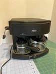 Rare Black Krups Ii Caffe Duomo #985 Espresso Coffee Frother Tested Needs Basket. Fixed Price $78.74.