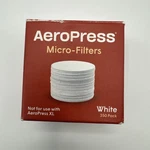 Aeropress Filters 350 Pack - Genuine White Paper Micro For Coffee. Fixed Price $9.99.