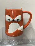 Fox Mug By Tag Woodland Creature Ceramic Coffee Orange White Animal Whimsy. Fixed Price $10.79.