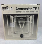 Braun Aromaster TF1 Pivoting Tea Filter Replacement For Coffeemaker Kf 40-92. Fixed Price $15.99.