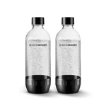 Sodastream 1L Classic Dws Carbonating Bottle Black Twinpack (2-PACK). Fixed Price $35.04.