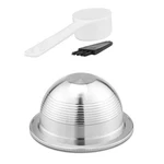 For Nespresso Vertuoline 230ML Refillable Pod Stainless Steel Coffee Capsule Kit. Fixed Price $23.31.