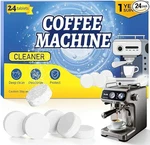 Coffee Maker Cleaner Descaler Tablets, 24 Counts Machine Cleaning Tabs, Works Wi. Fixed Price $9.90.