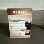 Keurig Descale And Cleanse Starter Kit For Brewers Cleaning Care Odorless. Fixed Price $8.00.