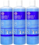 Clearly Coffee Pot Cleaner - 3 Pack Made In The Usa French Press Liquid. Fixed Price $26.85.