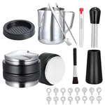 Coffee Tamper Set 24 Pcs, Accessories Barista Kit,with 51MM Espresso.... Fixed Price $48.60.