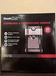 Geek Chef Espresso & Cappuccino Maker Machine GCF20A Commercial Style Bar. Fixed Price $71.99.