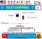 Repair Kit For Liftmaster Logicboard # 41A5021-4G 14GR0607B 14GP0607B. Fixed Price $16.99.