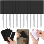 24 Pcs Mini Pocket Notebook Set, 2.5" X 4" Small Kraft Ballpoint Pen.... Fixed Price $14.46.
