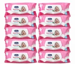 All Pure Sensitive Baby Wipes, 80PCS, Aloe Extract, Pink (10 Pack). Fixed Price $25.00.