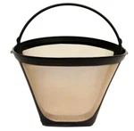 Reusable #4 Cone Style Coffee Filter For Cuisinart, Black & Decker Shaped. Fixed Price $8.49.