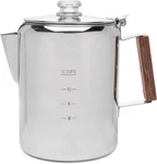 Brand New Box Coletti Stainless Steel Bozeman Coffee Percolator 9 Cup. Fixed Price $34.95.