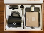 Ikago Smart Heated Coffee 15OZ Ceramic Mug Warmer & Set W/ Auto Black. Fixed Price $28.00.