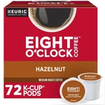 Eight O'clock Hazelnut Coffee, Keurig K-cup Pod, Medium Roast, 72 Count. Fixed Price $42.39.