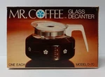 Mr Coffee Replacement Pot 8 Cup Carafe Flower Model D-70 1975. Fixed Price $25.76.