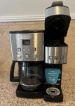 Cuisinart 12-CUP Coffee Maker And Single Serve Combo Pod Brewer Model SS-15. Fixed Price $63.00.