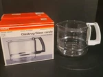 Krups Compact Aroma 12 Cup Replacement Glass Carafe F035O-70 White Handle. Fixed Price $35.20.