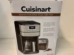 Cuisinart DGB-400NAS Automatic Grind & Brew 12-CUP Coffee Maker Silver Black. Fixed Price $85.50.