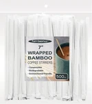 Party Essentials Bamboo Coffee Stirrers/beverage Sticks, 7" Individually. Fixed Price $13.72.