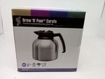 Service Ideas BNP19BL Brew N' Pour Carafe, 1.9L. Fixed Price $44.00.