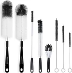 Alink 8-PACK Bottle Cleaning Brush Set Long Handle Black. Fixed Price $14.76.