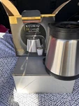 Keurig 40647 2.0 Coffee Thermal Carafe - Silver/black. Fixed Price $9.99.