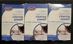 3 Boxes Urnex Cleancaf Machine Cleaner For Better Tasting Coffee; 9 Uses. Fixed Price $24.97.