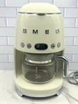 Used - Smeg DCF02CRUS Drip Coffee Maker Cream. Fixed Price $110.00.
