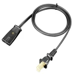 Hasmx Power Cord For Vitantonio Pizzelle Chef Pin 1/2 Inch 6FT, Black. Fixed Price $13.35.