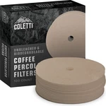 Coletti Percolator Coffee Filters Disc 3.75", Unbleached Paper. Fixed Price $26.05.