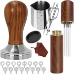 Y-step 23 Pcs Coffee Tamper Set, Espresso Accessories Barista Kit, With. Fixed Price $44.43.