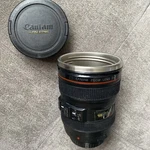 Imountek Camera Lens Coffee Mug Cup 13.6OZ Stainless Steel Photography Insulated. Fixed Price $21.99.